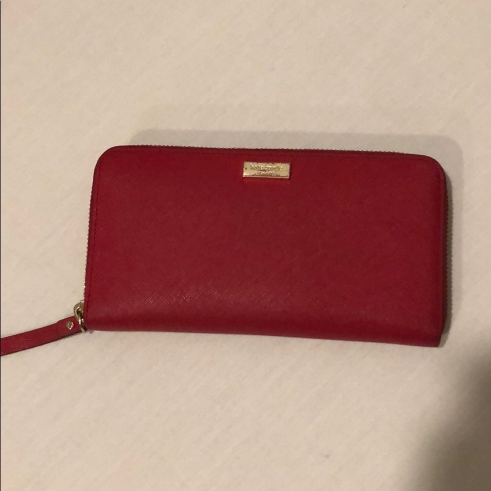 Kate Spade Red Wallet - Picture 2 of 8